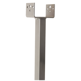 SUP2 Suporte de aco inox para 2 sondas, SkyCLIMA, SkySYS