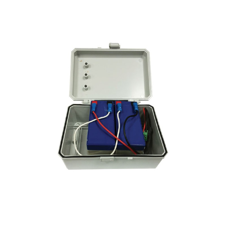 Bateria para motores 24 V, Globmatic, Kit Batteries for engines 24 V, Kit de baterías para motores 24 V, Kit Batteries pour mote