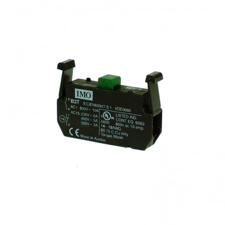 B3T10, Contact block, Botão normalmente fechado, Imo precision