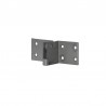 Peça metálica  de fixação no portão - Op. Tecto,Metal fixing part at the gate - Ceiling Operator,Pièce de fixation en m