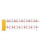 Zorra - Haste com Saia 4,5m,Zorra, Kit barreira, Globmatic, Haste,Rod with Skirt,Haste avec la jupe