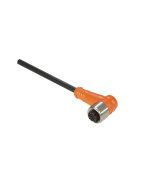 Schneider, XZCPA1241L2 Ligador curco fêmea (ip69k) aro inox m12-4 pinos con cabo pvc 2m
