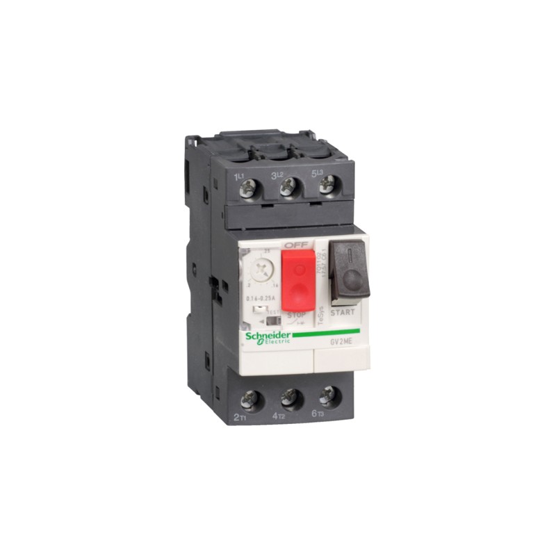 GV2ME05, Disjuntor, Motor,Disjuntor motor,Circuit breaker,Disjoncteur de moteur,Disyuntor motor, Schneider Electric