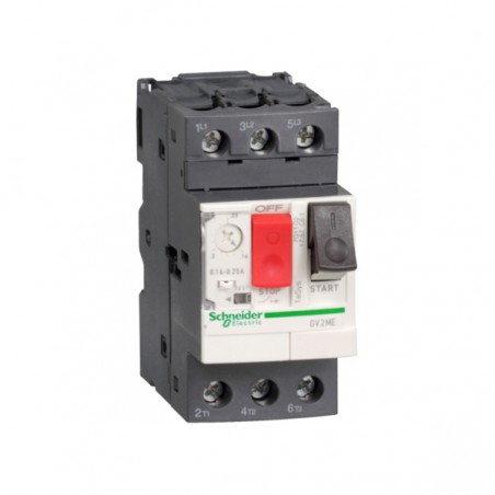GV2ME06, Disjuntor, Motor ,Disjuntor motor, Circuit breaker, Disjoncteur de moteur, Disyuntor motor, Schneider Electric, GV2ME05