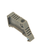 ES1BEIGE - End Bracket, Screw Type For MR35 rail Beige, IMO