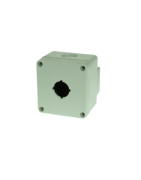 BG1 - Pushbutton Enclosure 1 Hole Grey, Imo precision