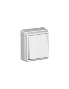 White Rocker Button 37151 CBR