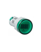 Voltmètre 12-500VAC Numérique LED Verte Pour Panneau [29MM]