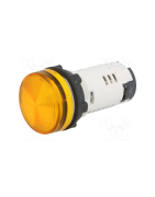 Intermitente Luminoso Amarelo 230VAC C/ Besouro [29MM]