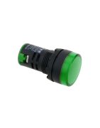 Indicateur Luminoso Vert 230VAC C/ Besouro [29MM]
