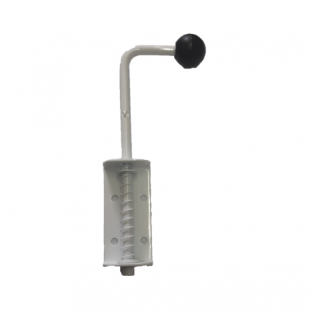 Fermeture laquée blanche