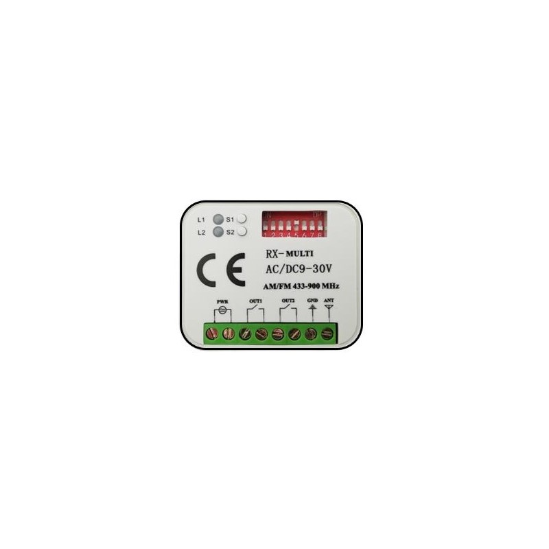 D-RX MULTI [2C][433-868MHZ] - Receptor