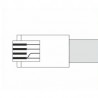 TOP905CAB1-[Cabo (10m) c/ Conector RJ11-Função Stop]