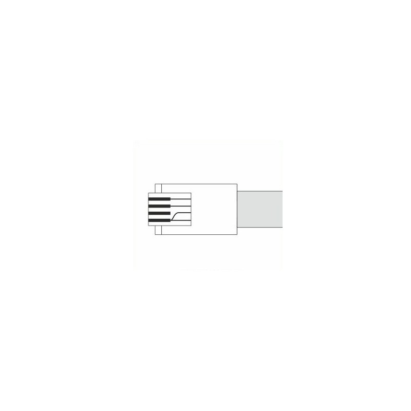 Cable (10m) con Conector RJ11 - Contacto de Gestión NO
