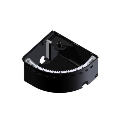 FU500 Roger, Cx Fundação Direita p/H21/500 aço c/tampa zincada a frio,Plastic Box, Caixa plástica, boite em plastique, caja de p