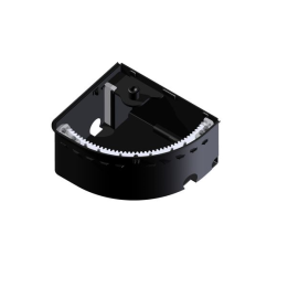FU500 Roger,Cx fundação Esquerda p/ H21/500 Aço
