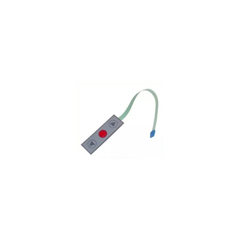 Botoneira 3 Teclas [E1A e E1T],3-Key Pushbutton [E1A and E1T]
