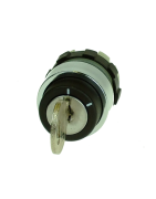 Key Switch  2 Position    Maintained  Aluminium Bezel Key Removable In Off Position
