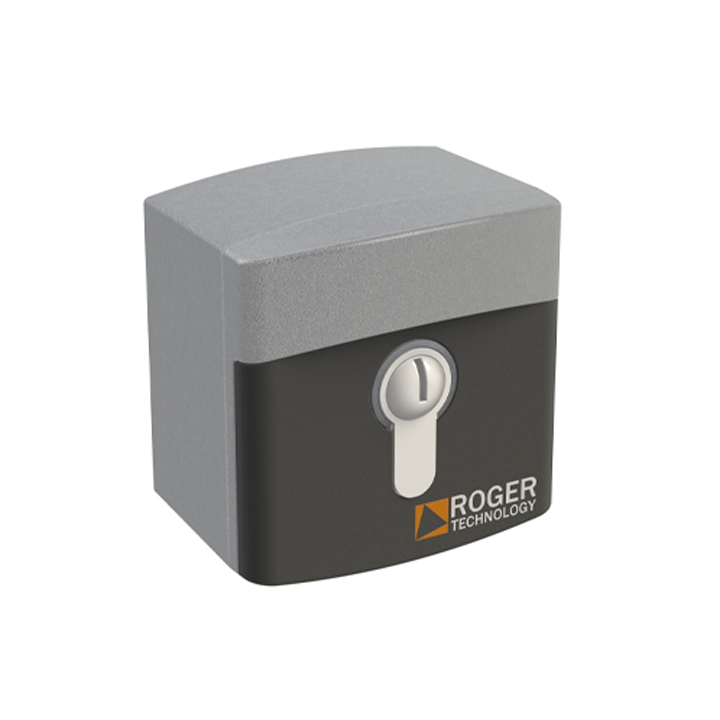 Roger, Teclado numérico, 868MHZ, receptor, Seletor de chave em alumínio com cilindro europeu, selector de chave