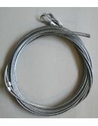 Cabo Aço Completo 3 mm c/ 3500 (Par)