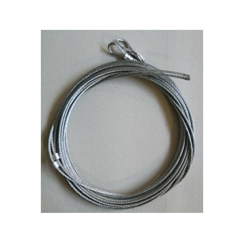 Cabo Aço Completo 3 mm c/ 3500 (Par)