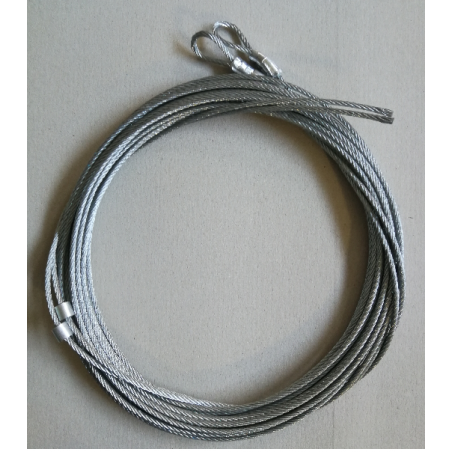 Cabo Aço Completo 3 mm c/ 3500 (Par)