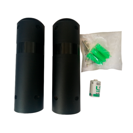 Orientable photocells with battery