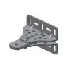 KT204/R,Short Adjustable Rear Bracket,Suporte Traseiro Ajustável