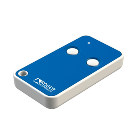 Emissor Roger E80/TX2R/2 - 2 Canais - 433,92 MHZ - Rolling Code, Roger E80-TX2