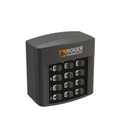 H85/TDS/E Roger. TDS Roger, Seletor, Teclado numérico, 868MHZ, receptor, Roger, Touch