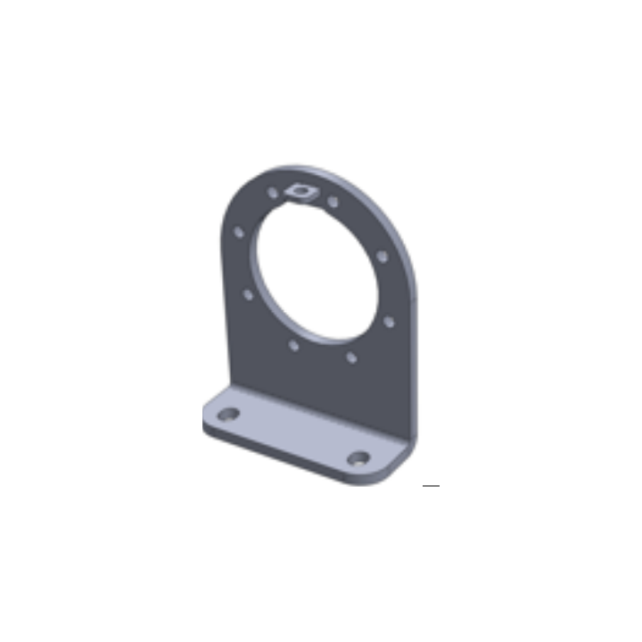 Front Mounting Plate for Gear Motor - Base + Lever Bracket