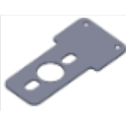 Plaque de fixation centrale [SP-SLIDE800A]